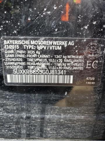 2016 BMW X5 XDRIVE50I