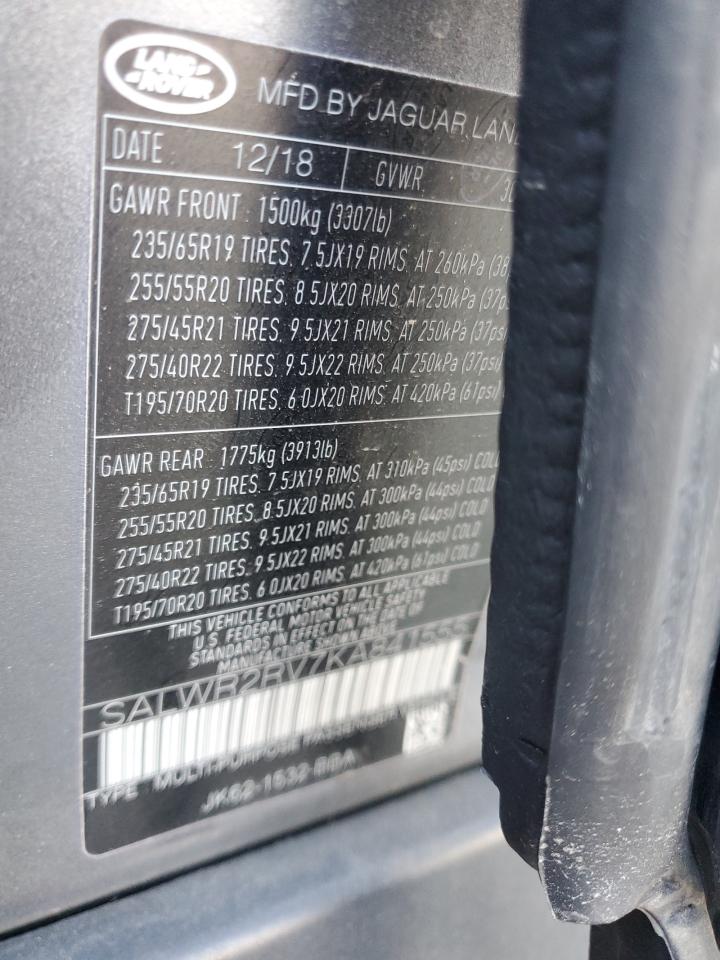 2019 Land Rover Range Rover - Image 15