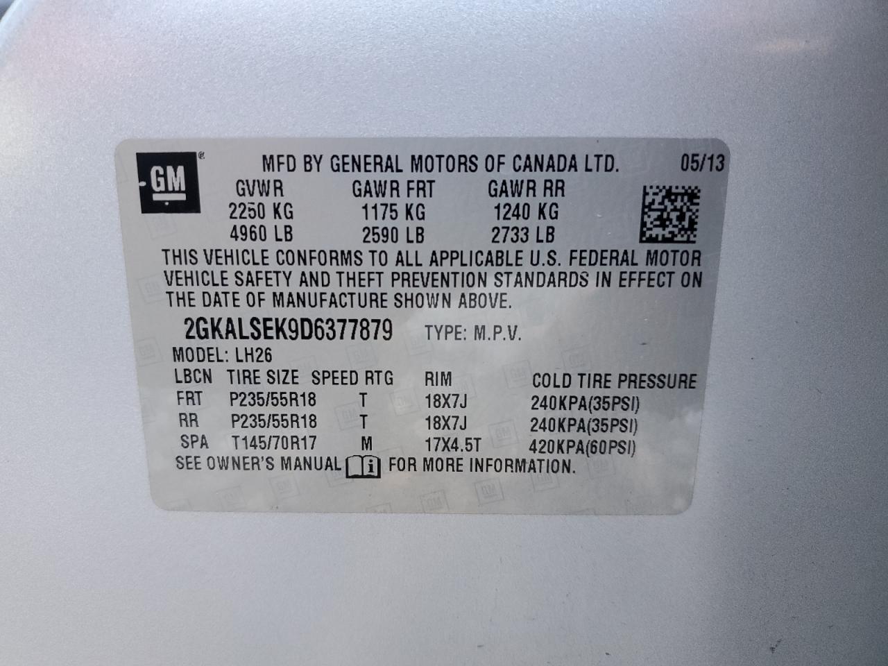 2013 GMC Terrain - Image 14