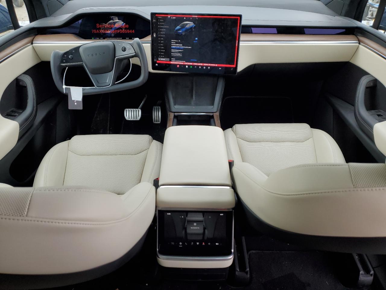 2023 Tesla Model X VIN: 7SAXCAE56PF365944 Lot: 47438985