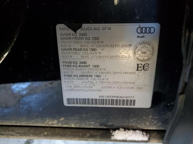 2015 AUDI Q5 PRESTIGE
