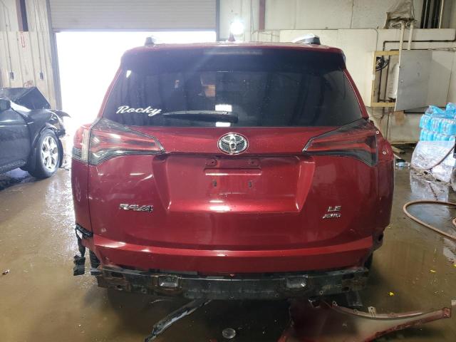  TOYOTA RAV4 2018 Red