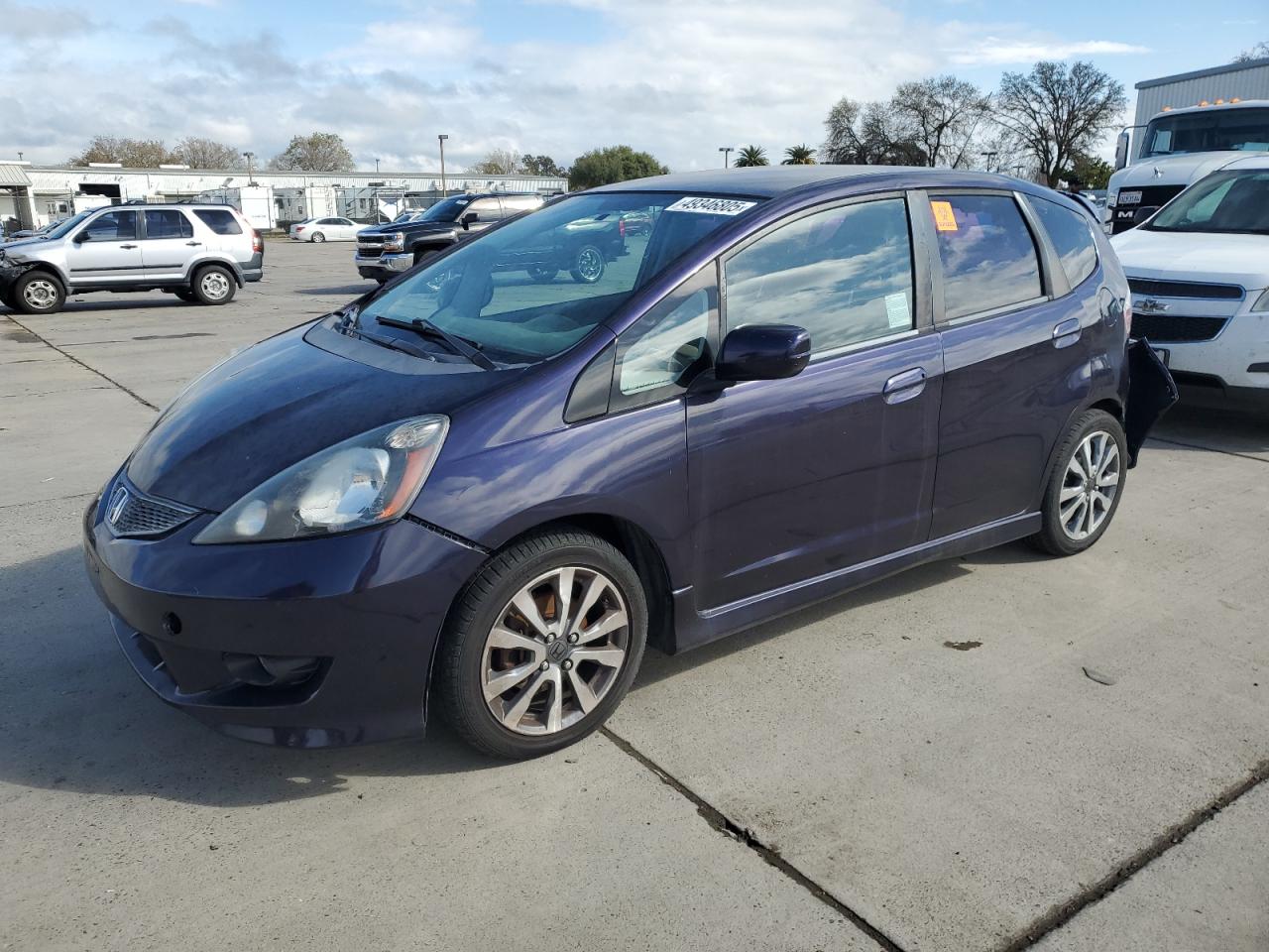 2010 Honda Fit Sport للبيع في Sacramento، CA - Rear End
