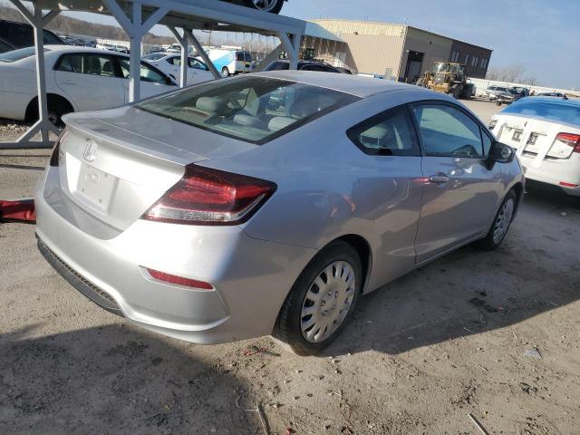 Coupet HONDA CIVIC 2014 Srebrny