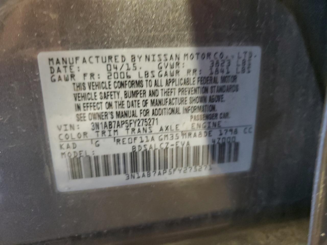2015 Nissan Sentra - Image 12