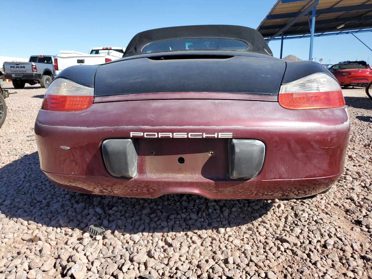 1997 Porsche Boxster VIN: WP0CA2985VS622720 Lot: 50256045