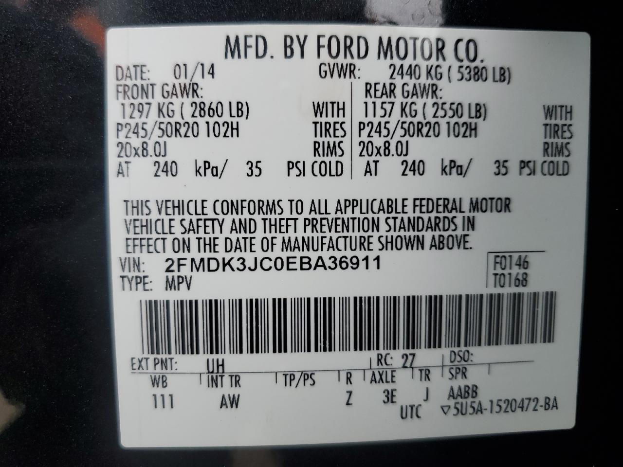 2014 Ford Edge - Image 16