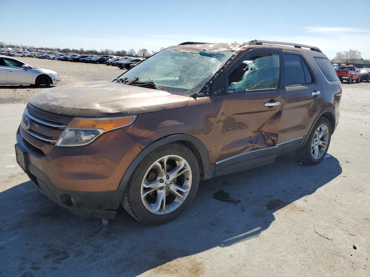 2011 Ford Explorer Limited zu verkaufen in Sikeston, MO - Hail
