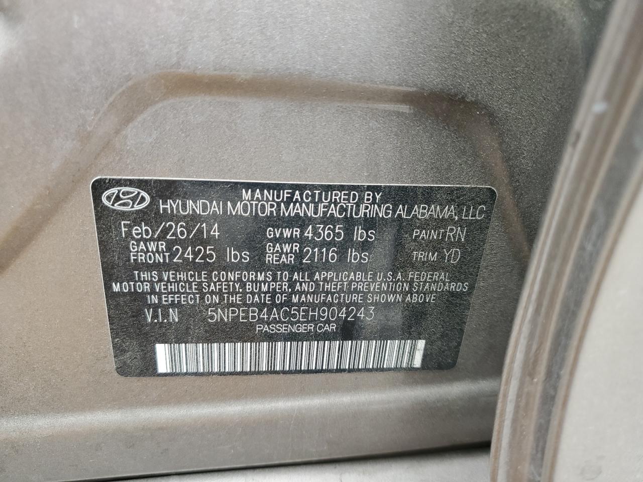 2014 Hyundai Sonata - Image 12