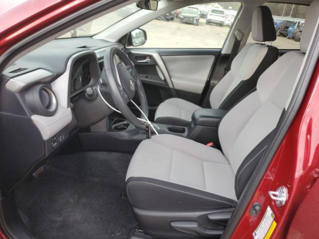  TOYOTA RAV4 2018 Красный