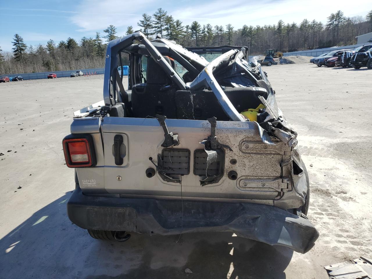 2020 Jeep Wrangler Unlimited Sport VIN: 1C4HJXDN9LW155470 Lot: 50801215