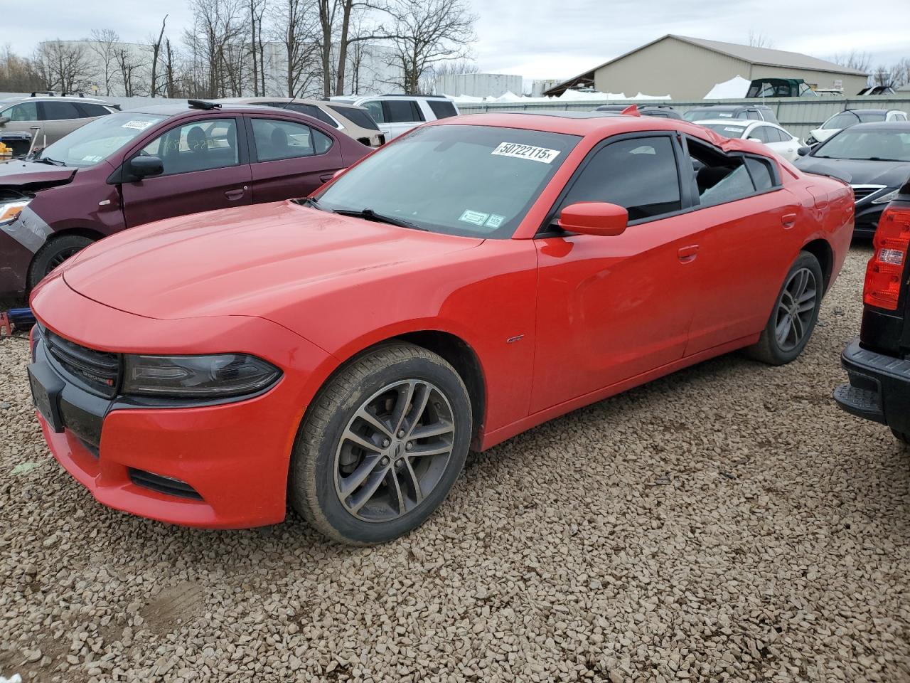 2018 Dodge Charger Gt за продажба в Central Square, NY - Top/Roof