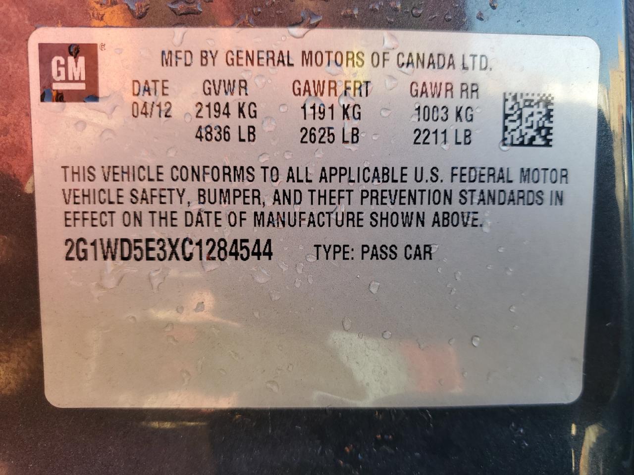 2012 Chevrolet Impala - Image 14