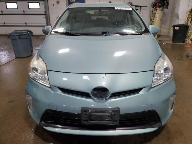 Hatchbacks TOYOTA PRIUS 2013 Srebrny