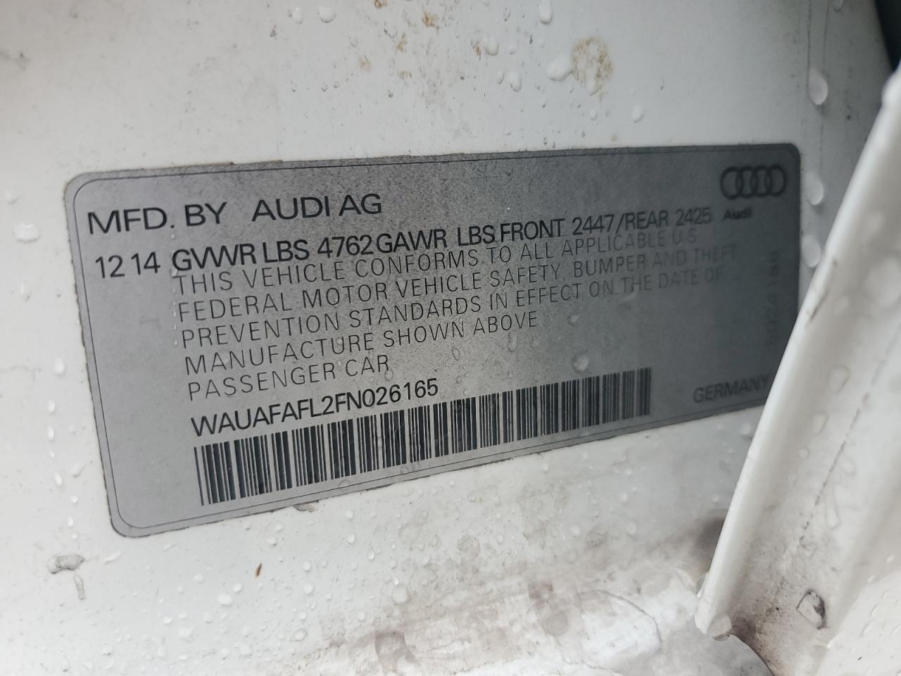 2015 Audi A4 - Image 12
