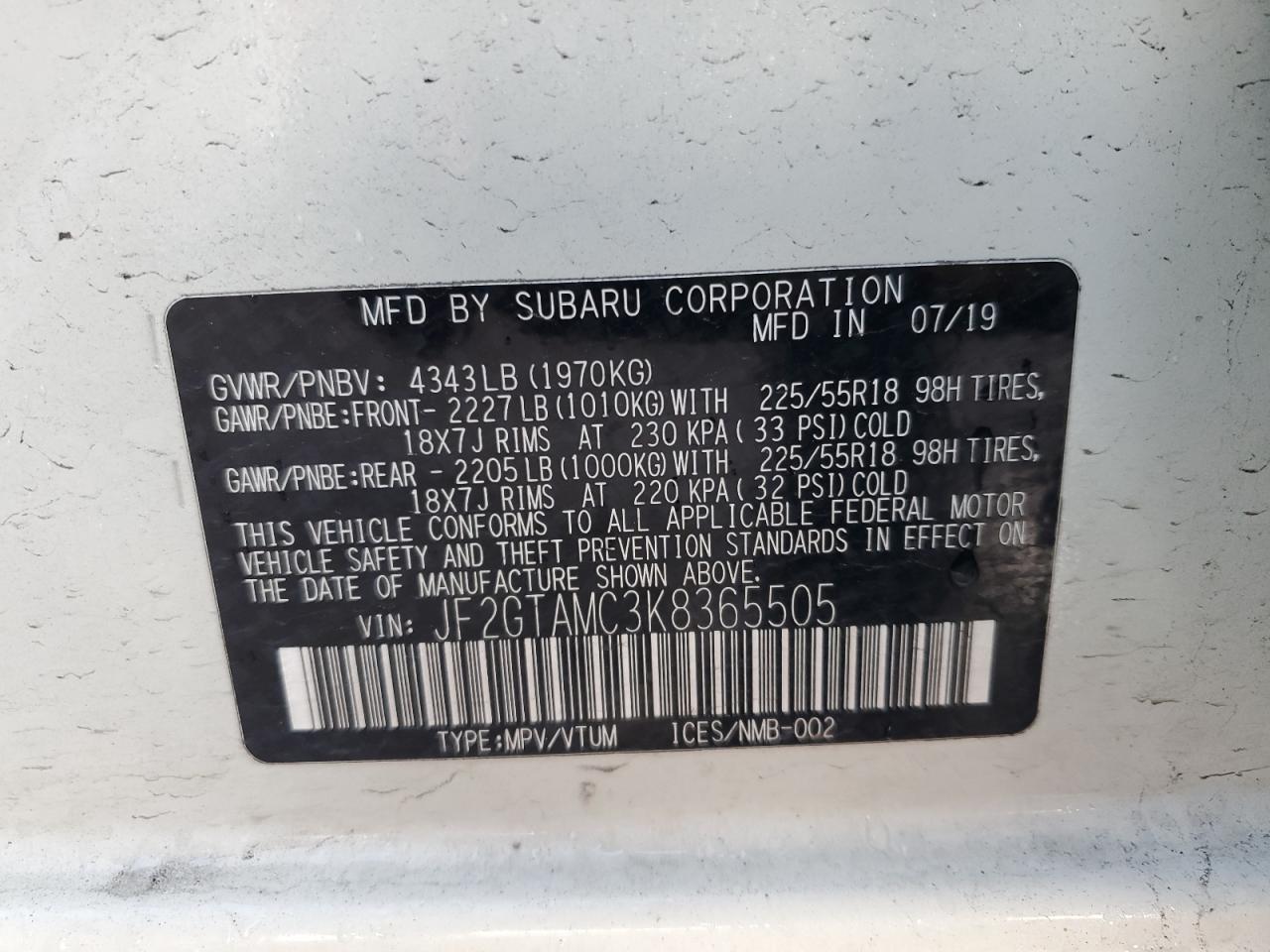 2019 Subaru XV - Image 13