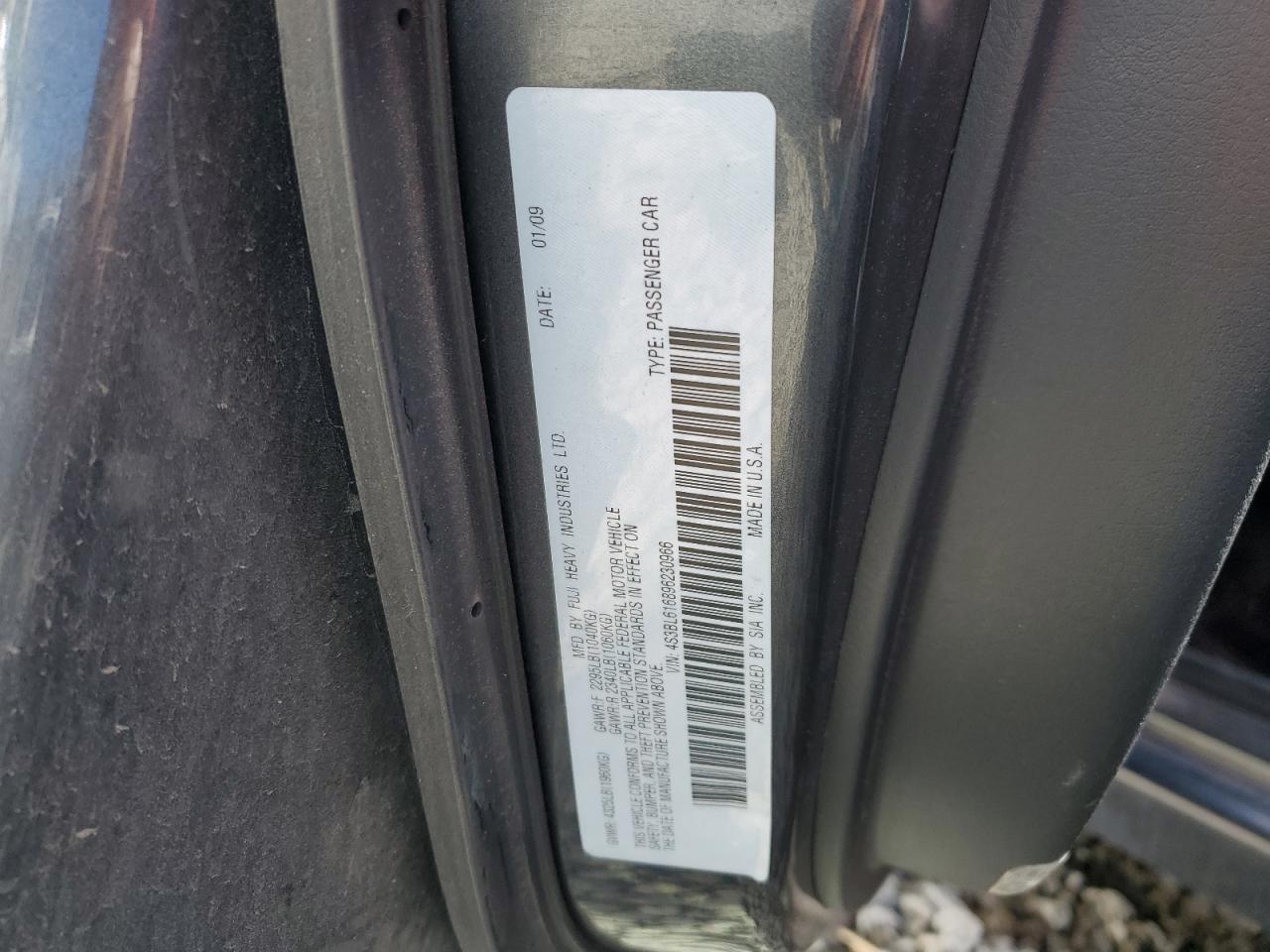 2009 Subaru Legacy - Image 12