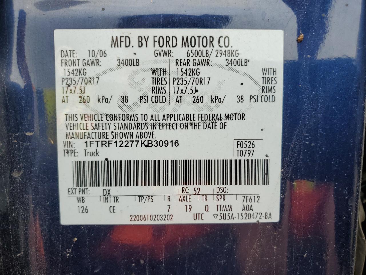 2007 Ford F-150 - Image 12