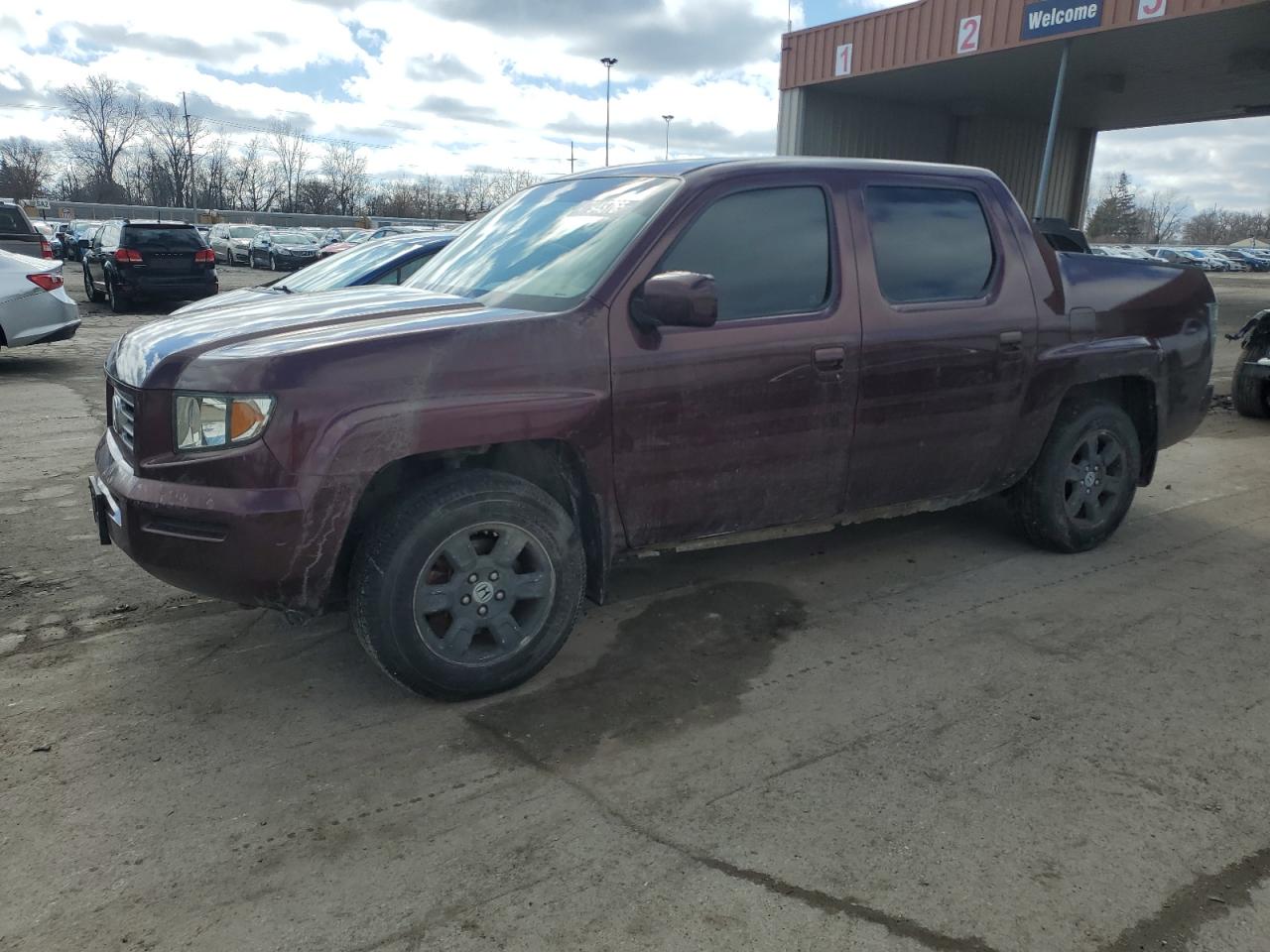 2007 Honda Ridgeline Rtl за продажба в Fort Wayne, IN - Side