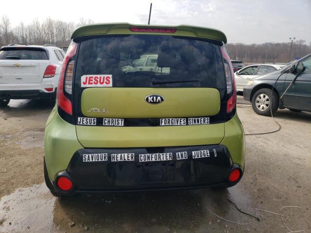  KIA SOUL 2016 Зеленый