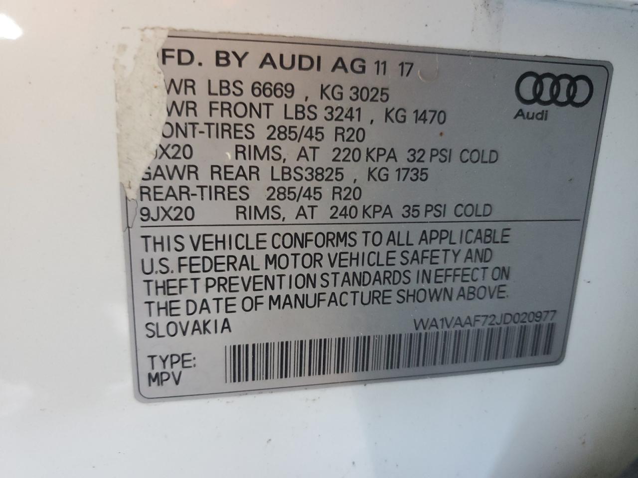 2018 Audi Q7 - Image 14