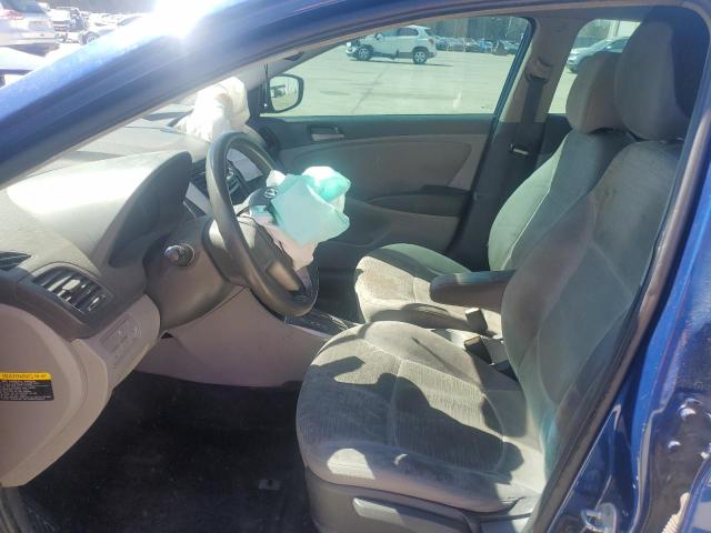 Sedans HYUNDAI ACCENT 2015 Granatowy