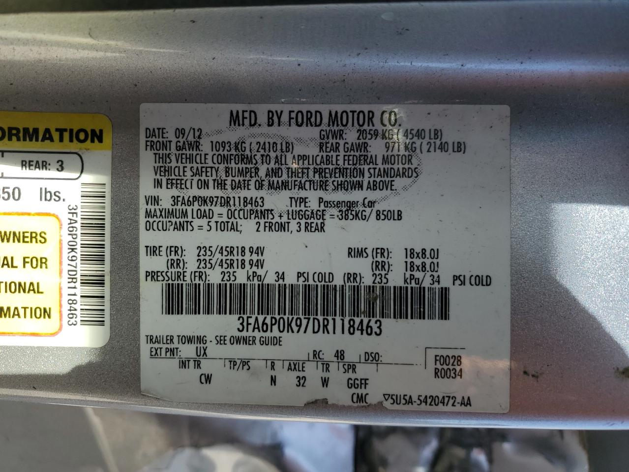 2013 Ford Fusion - Image 13
