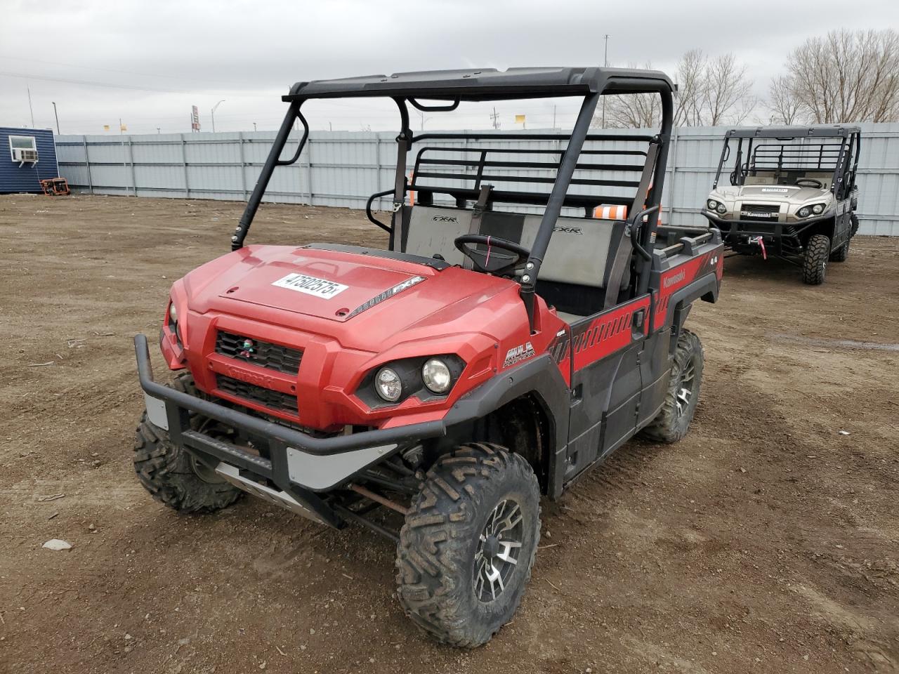 2018 Kawasaki KAF820 K at NE - Greenwood, Copart lot