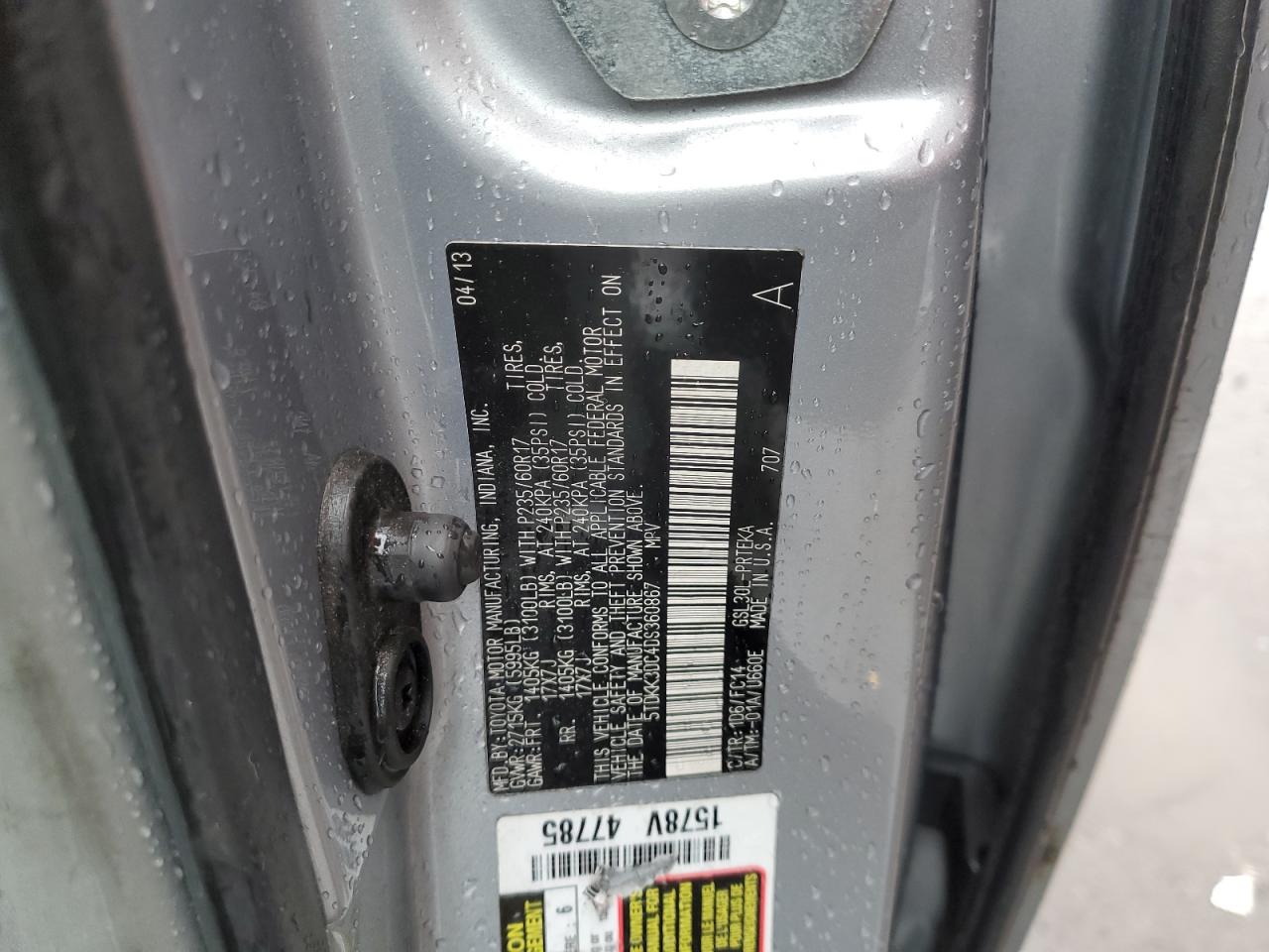 2013 Toyota Sienna - Image 13