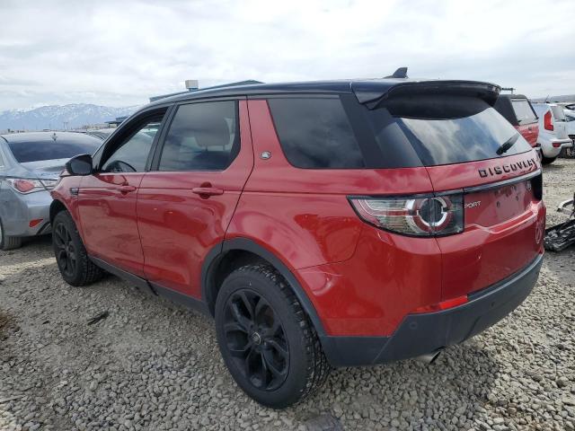  LAND ROVER DISCOVERY 2016 Czerwony