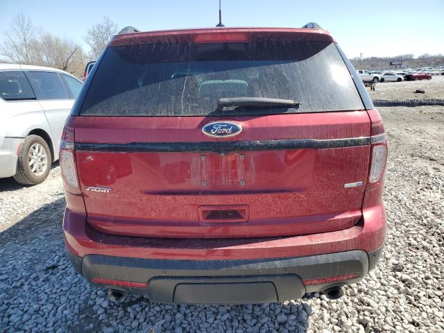  FORD EXPLORER 2015 Красный