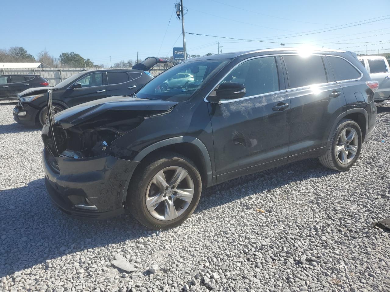 2015 Toyota Highlander Limited de vânzare în Hueytown, AL - Front End