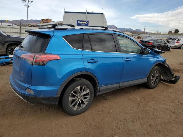  TOYOTA RAV4 2016 Синий