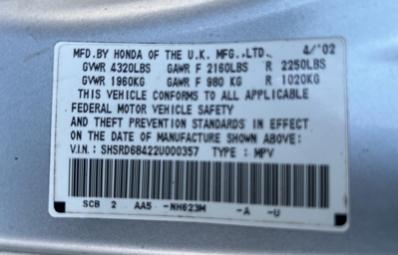 2002 Honda CR-V - Image 10