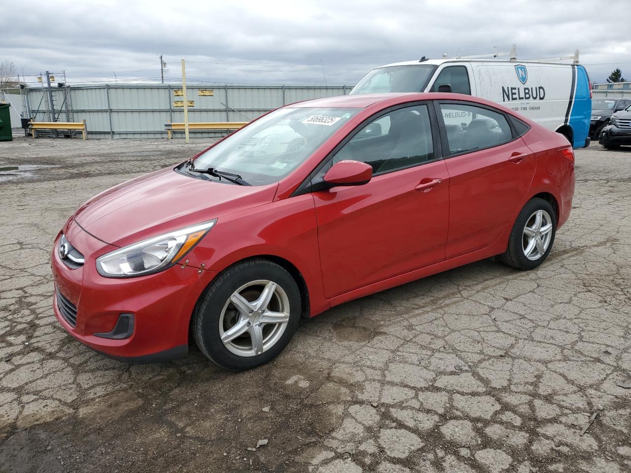 2017 Hyundai Accent Se en Venta en Dyer, IN - Rear End