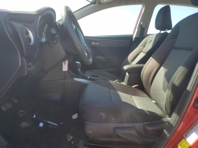  TOYOTA COROLLA 2018 Red