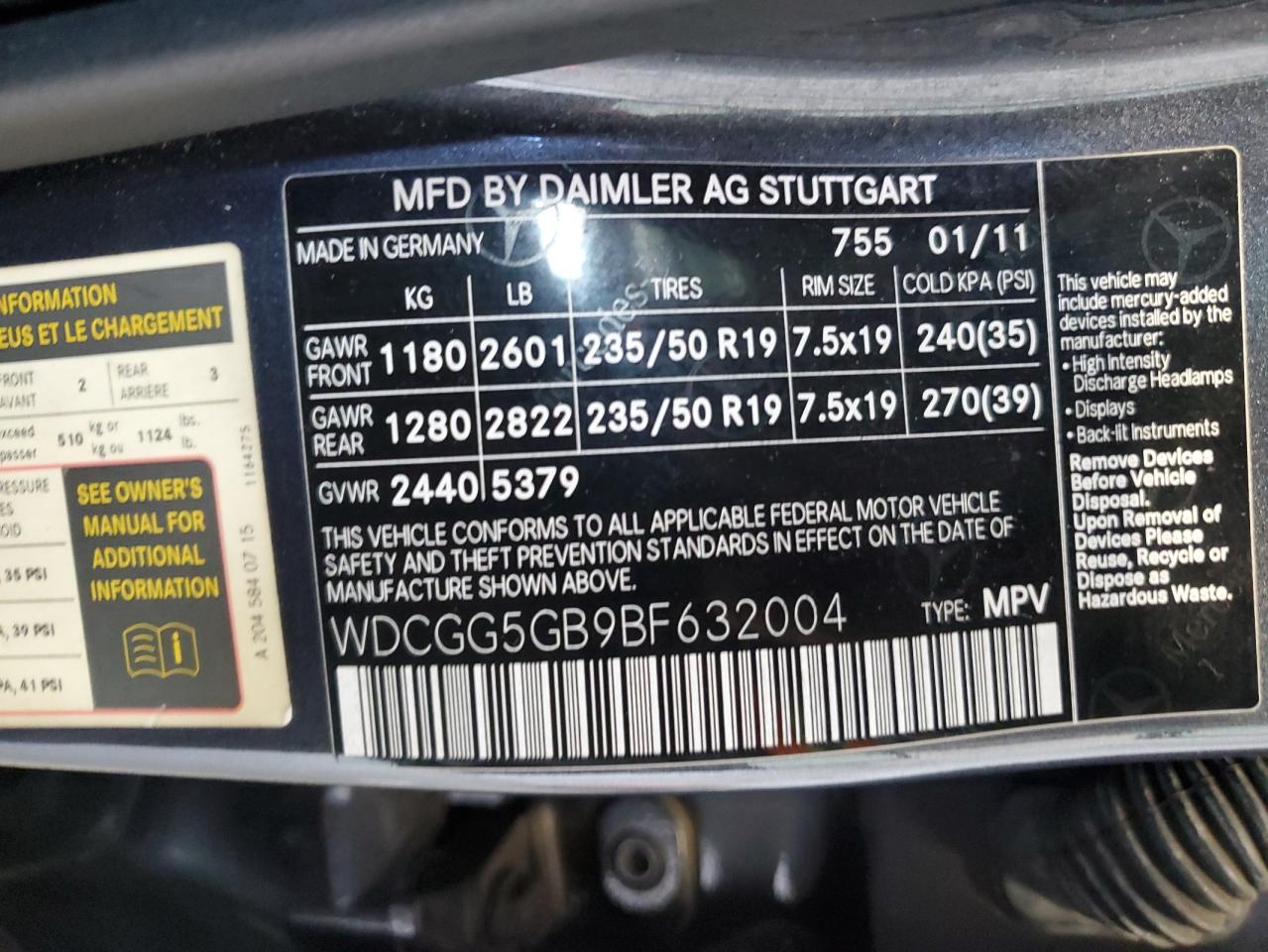 2011 Mercedes-Benz GLK-klasse - Image 13