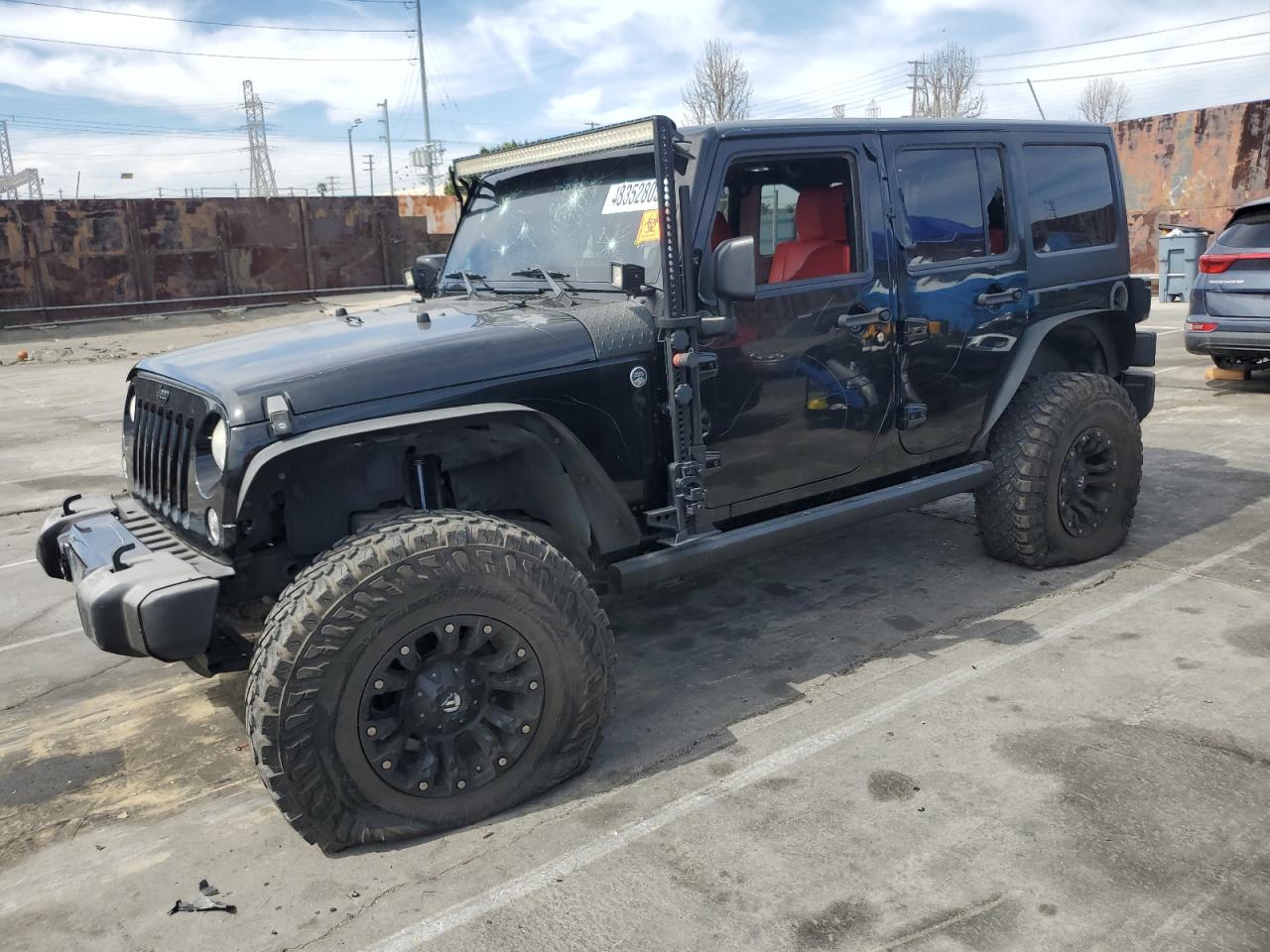 2014 Jeep Wrangler Unlimited Sport за продажба в Wilmington, CA - Vandalism