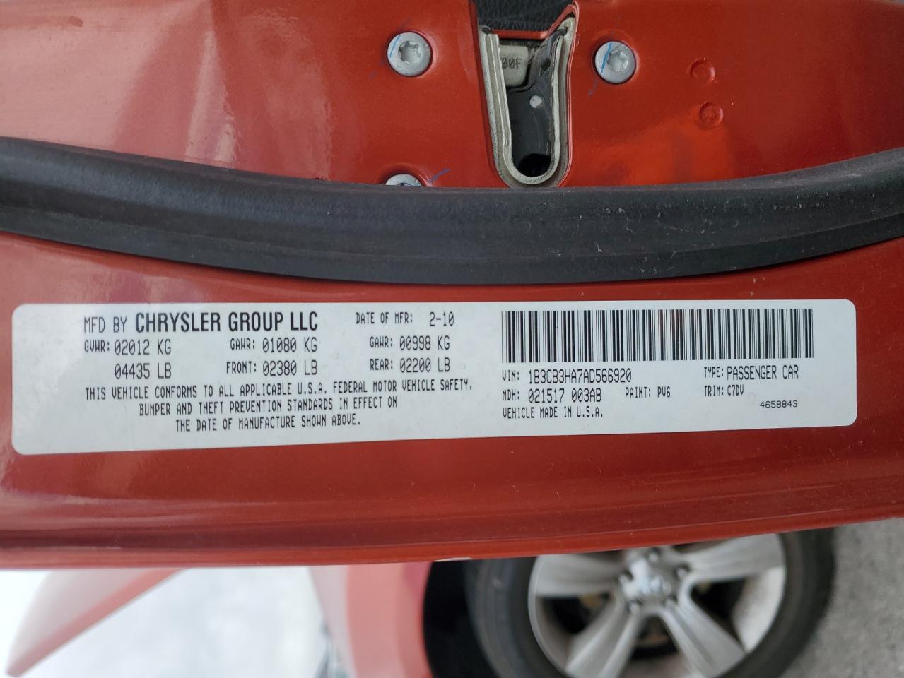 2010 Dodge Caliber - Image 13