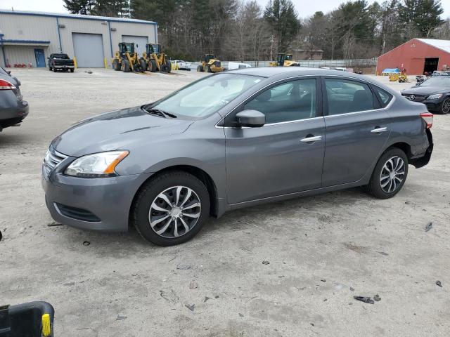 2015 Nissan Sentra S за продажба в Mendon, MA - Rear End