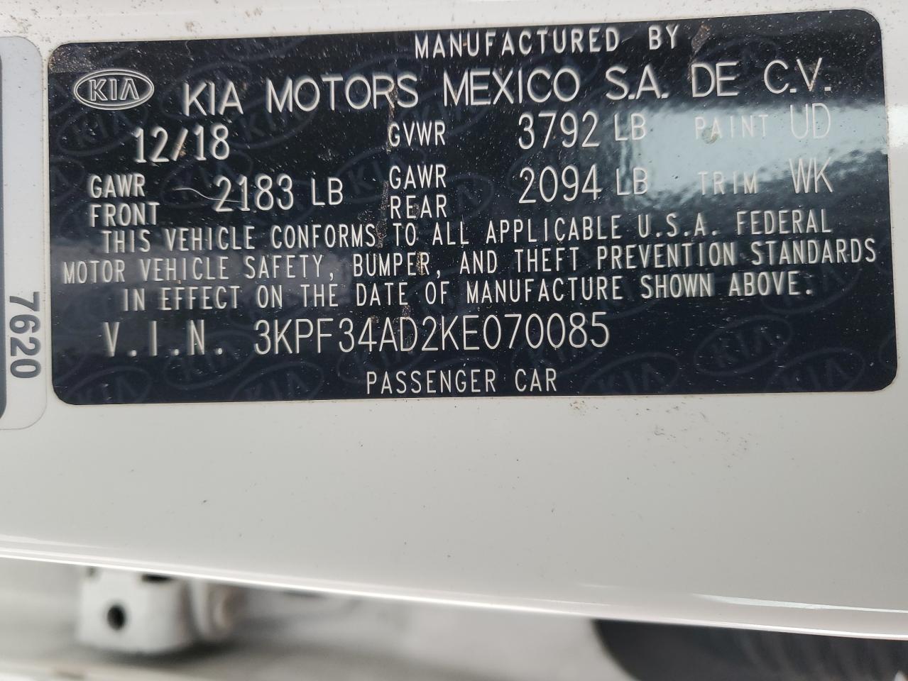 2019 Kia Forte - Image 12