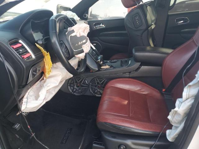  DODGE DURANGO 2018 Білий