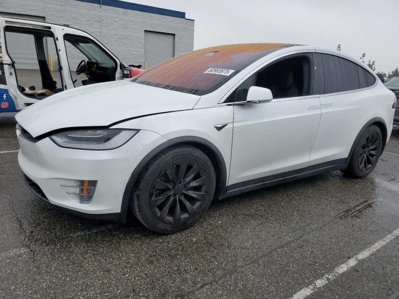 2018 Tesla Model X na sprzedaż w Rancho Cucamonga, CA - Undercarriage