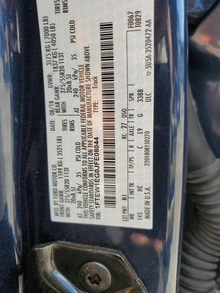 1FTEW1EG0JFE08044 FORD F-150 2018
