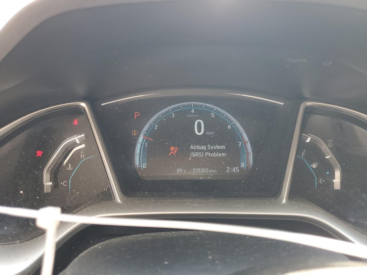 19XFC2F7XGE047667 HONDA CIVIC 2016