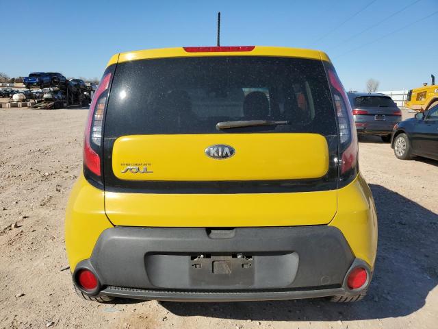  KIA SOUL 2015 Yellow