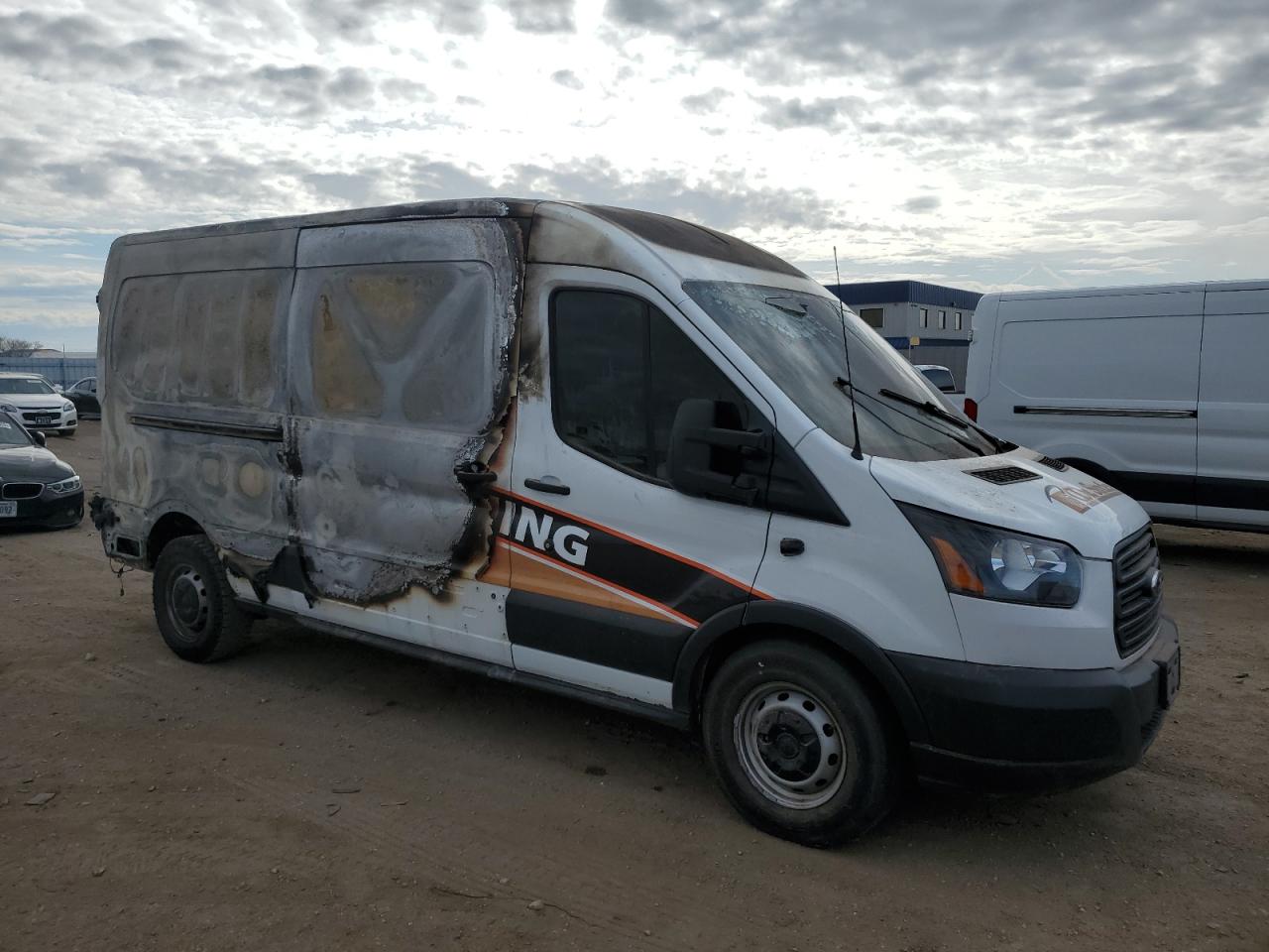 2017 Ford Transit T-250 VIN: 1FTYR2CG4HKB37469 Lot: 50153355