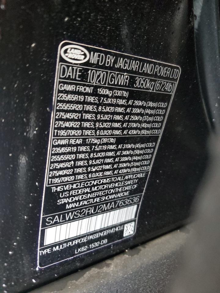 2021 Land Rover Range Rover - Image 14