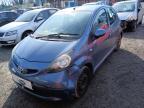 2008 TOYOTA AYGO BLUE for sale at Copart WOLVERHAMPTON