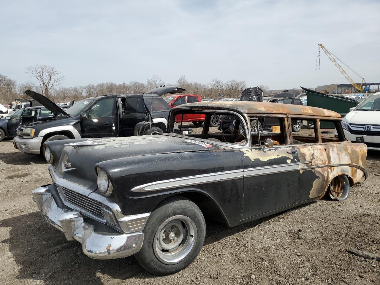 1956 Chevrolet Bel Air for Sale in Des Moines, IA - Burn - Interior